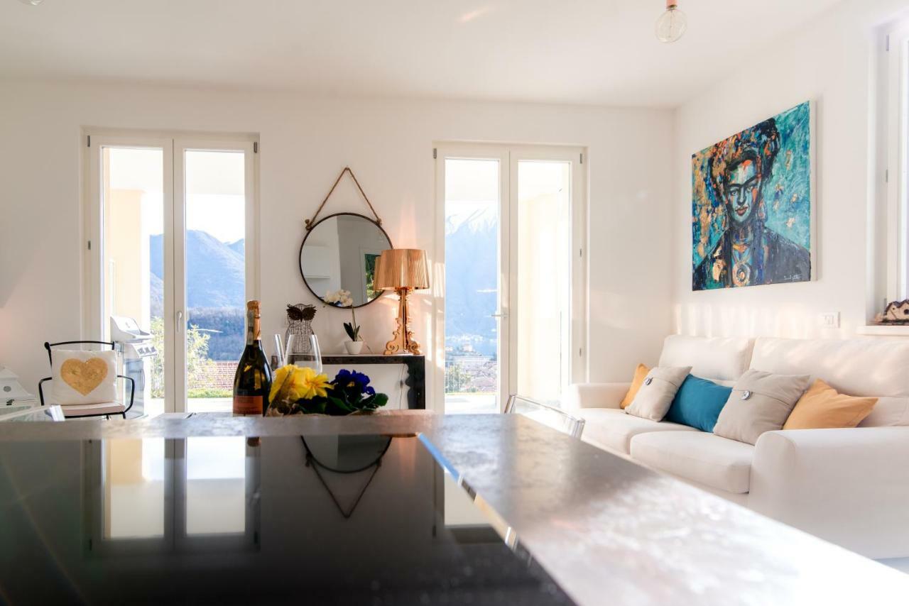 Magic Garden With Jacuzzi-Pool And Luxury Lake Como View Lenno Exterior foto